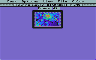 Fractal Chaos atari screenshot